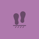 Footsteps Pavement icon