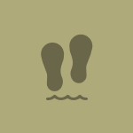 Footsteps Water icon